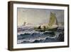 With the Wind-Hans Dahl-Framed Giclee Print