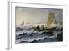 With the Wind-Hans Dahl-Framed Giclee Print