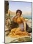 With Violets Wreathed and Robe of Saffron Hue, 1902-John William Godward-Mounted Giclee Print