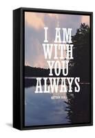 With You Always-Vintage Skies-Framed Stretched Canvas