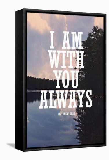 With You Always-Vintage Skies-Framed Stretched Canvas