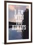 With You Always-Vintage Skies-Framed Giclee Print