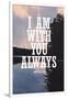 With You Always-Vintage Skies-Framed Giclee Print