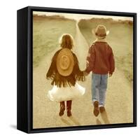 With You by My Side-Betsy Cameron-Framed Stretched Canvas