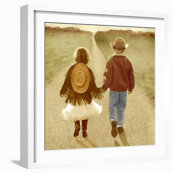 With You by My Side-Betsy Cameron-Framed Art Print