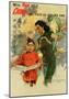 With Your Help China Shall Teach and Lead Her Own WWII War Propaganda Art Print Poster-null-Mounted Poster