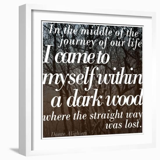 Within a Dark Wood-Keren Su-Framed Photographic Print