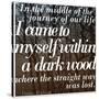 Within a Dark Wood-Keren Su-Stretched Canvas