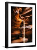 Within Antelope Canyon, Southwest US, Page, Arizona, Navajo-Vincent James-Framed Photographic Print