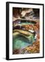 Within The Subway, Planet Earth Zion National Park, Utah-Vincent James-Framed Photographic Print