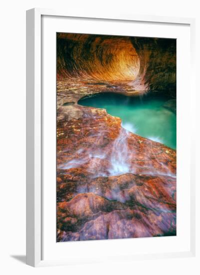 Within the Subway, Southwest Utah-Vincent James-Framed Photographic Print