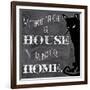 Without a Cat-Mindy Sommers-Framed Giclee Print