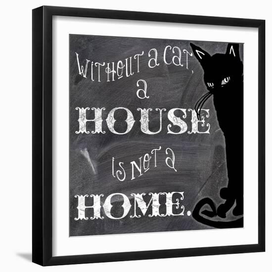 Without a Cat-Mindy Sommers-Framed Giclee Print