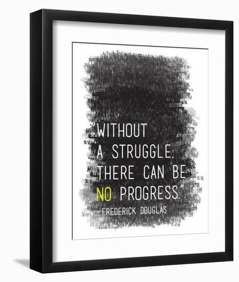 Without A Struggle-Tenisha Proctor-Framed Art Print