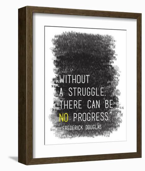 Without A Struggle-Tenisha Proctor-Framed Art Print