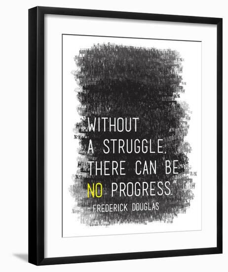 Without A Struggle-Tenisha Proctor-Framed Art Print