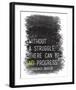 Without A Struggle-Tenisha Proctor-Framed Art Print