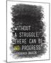 Without A Struggle-Tenisha Proctor-Mounted Art Print