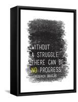 Without A Struggle-Tenisha Proctor-Framed Stretched Canvas