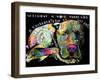 Without a Word-Dean Russo-Framed Giclee Print