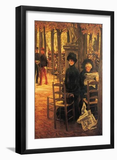 Without Aussteuer-James Tissot-Framed Art Print