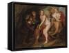 Without Ceres and Bacchus Venus would freeze, c.1650-Peter Paul Rubens-Framed Stretched Canvas