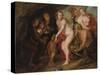 Without Ceres and Bacchus Venus would freeze, c.1650-Peter Paul Rubens-Stretched Canvas