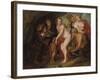 Without Ceres and Bacchus Venus would freeze, c.1650-Peter Paul Rubens-Framed Giclee Print