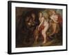 Without Ceres and Bacchus Venus would freeze, c.1650-Peter Paul Rubens-Framed Giclee Print