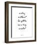 Without Laughter-Design Fabrikken-Framed Art Print