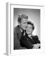 Without Love, Spencer Tracy, Katharine Hepburn, 1945-null-Framed Photo