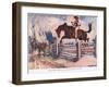 Without Saddle, Bridle or Halter-George Washington Lambert-Framed Giclee Print