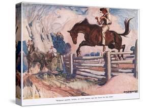 Without Saddle, Bridle or Halter-George Washington Lambert-Stretched Canvas