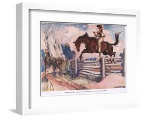 Without Saddle, Bridle or Halter-George Washington Lambert-Framed Giclee Print