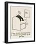 Withstanding the 'Glad Eye'-William Heath Robinson-Framed Art Print