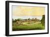 Witley Court, Worcestershire, Home of the Earl of Dudley, C1880-Benjamin Fawcett-Framed Giclee Print