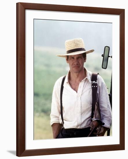 Witness by PeterWeir with Harrison Ford, 1985 (photo)-null-Framed Photo