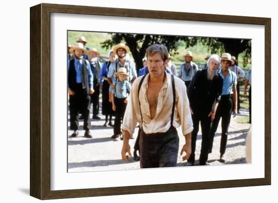 Witness by PeterWeir with Harrison Ford, 1985 (photo)-null-Framed Photo