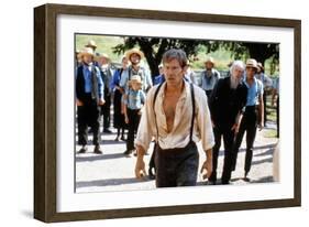 Witness by PeterWeir with Harrison Ford, 1985 (photo)-null-Framed Photo