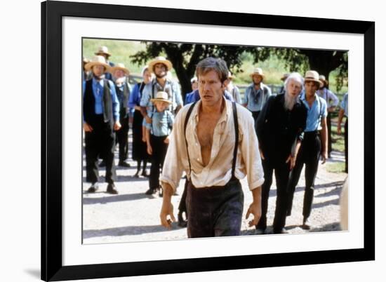 Witness by PeterWeir with Harrison Ford, 1985 (photo)-null-Framed Photo