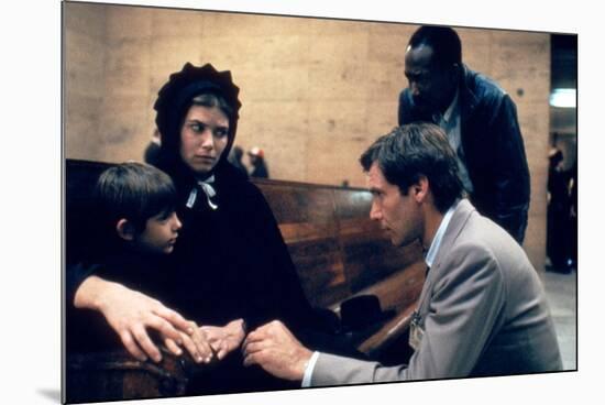 Witness by PeterWeir with Lukas Haas, Kelly McGillis and Harrison Ford, 1985 (photo)-null-Mounted Photo