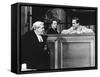 Witness For The Prosecution, Charles Laughton, Tyrone Power, 1957-null-Framed Stretched Canvas