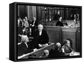 Witness For The Prosecution, John Williams, Charles Laughton, Henry Daniell, Tyrone Power, 1957-null-Framed Stretched Canvas
