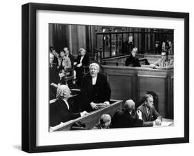Witness For The Prosecution, John Williams, Charles Laughton, Henry Daniell, Tyrone Power, 1957-null-Framed Photo
