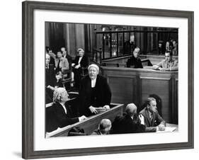 Witness For The Prosecution, John Williams, Charles Laughton, Henry Daniell, Tyrone Power, 1957-null-Framed Photo