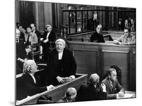 Witness For The Prosecution, John Williams, Charles Laughton, Henry Daniell, Tyrone Power, 1957-null-Mounted Photo