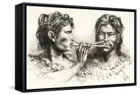 Witoto or Huitoto Indians-null-Framed Stretched Canvas