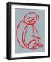 Witty Monkey-null-Framed Giclee Print