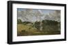 Wivenhoe Park, Essex 1816-John Constable-Framed Premium Giclee Print