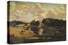 'Wivenhoe Park, Essex', 1816-John Constable-Stretched Canvas